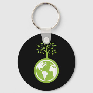 Save The Planet - Save The Earth Environmental Pro Key Ring