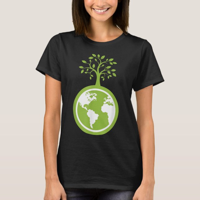 Save The Planet - Save The Earth Environmental Pro T-Shirt (Front)