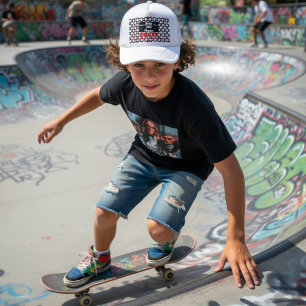 Save The Planet Skate Skateboard Trucker Hat