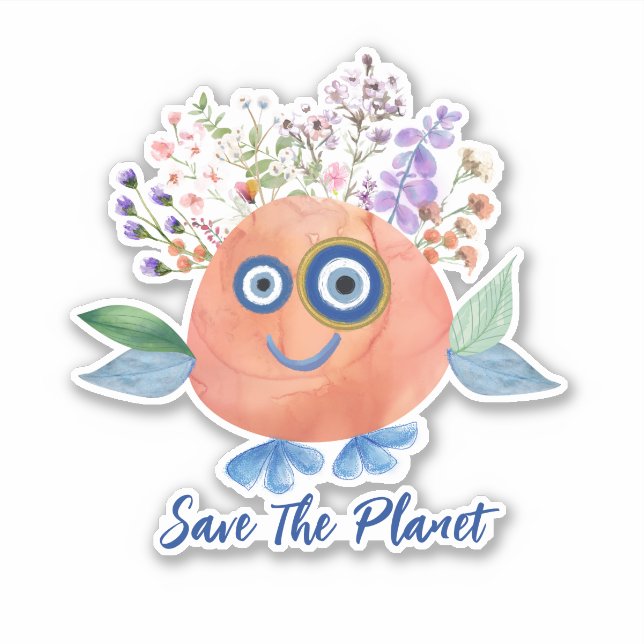 Save The Planet Stickers (Front)