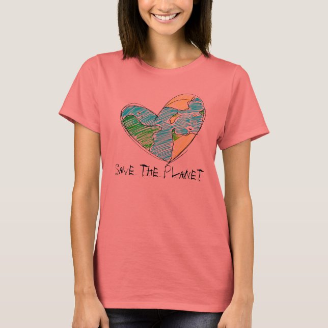 Save the Planet T-Shirt (Front)