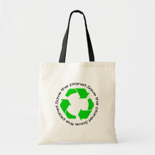 Save the planet! tote bag