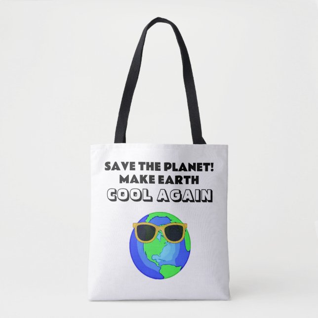 Save the Planet Tote Bag (Front)