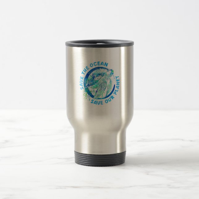Save The Planet Travel Mug (Center)