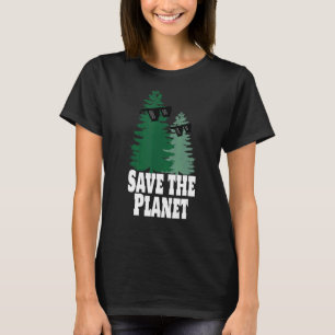 Save the Planet Trees Sunglasses T-Shirt