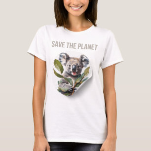 Save the Planet: Wear Your Love for Koalas! T-Shirt