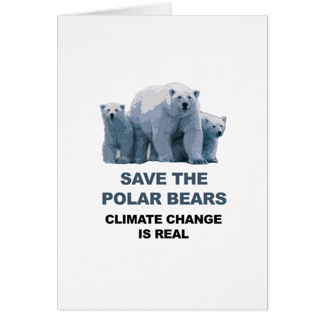 Save the Polar Bears (Front)