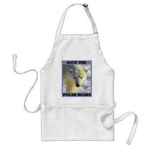 Save the Polar Bears Standard Apron