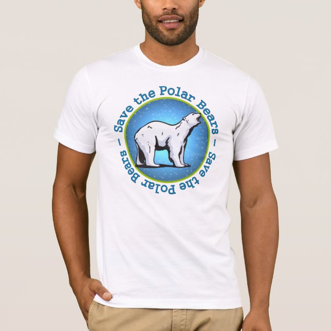 Save the Polar Bears T-Shirt (Front)