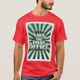 Save The Post Office Distressed T-Shirt