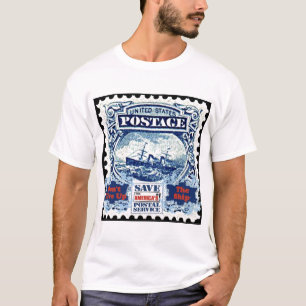 Save the Postal Service- Don't Give Up the Ship T-Shirt