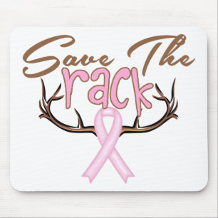 Save The Rack Breast Cancer Awareness Mouse Mat