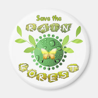Save the Rainforest Magnet