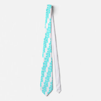 Save the rave blue NU Rave raver UK dance 80s Tie