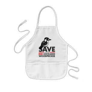 Save the Red-cockaded Woodpecker Kids Apron