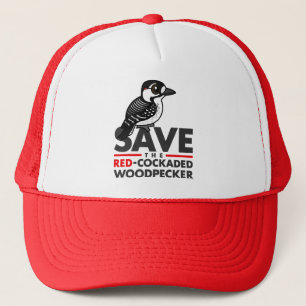 Save the Red-cockaded Woodpecker Trucker Hat