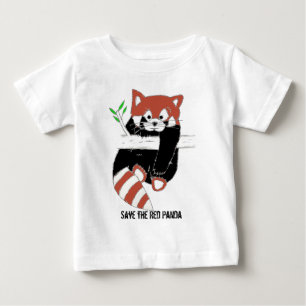 Save the Red Panda aka FireFox Baby T-Shirt