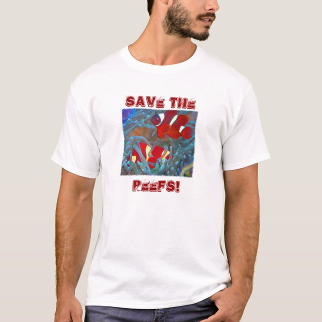 SAVE THE REEFS! T-Shirt (Front)