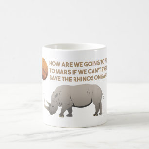 Save the Rhinos Coffee Mug