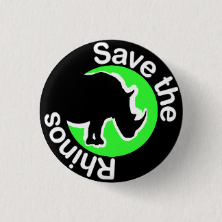 Save the rhinos green buttons