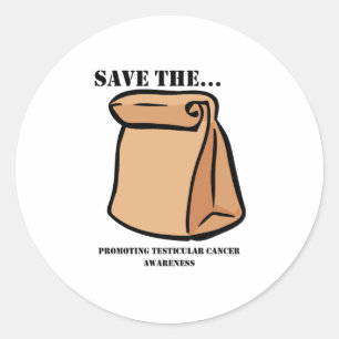 Save the Sak Classic Round Sticker