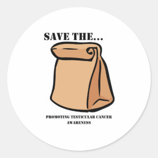 Save the Sak Classic Round Sticker