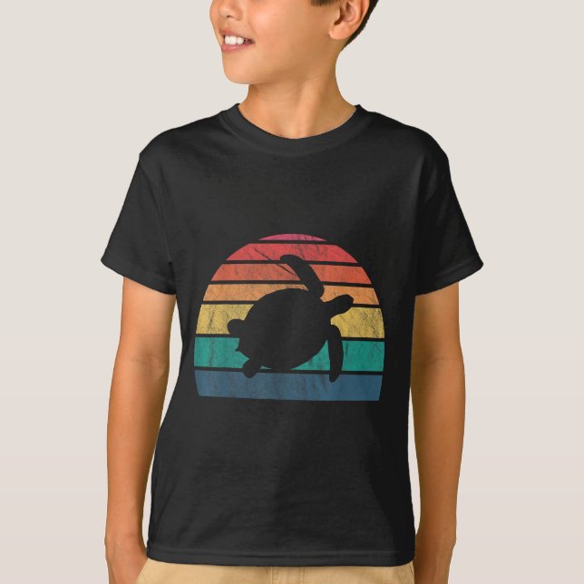 Save The Sea Turtle Endangered Animals Ocean T-Shirt (Front)