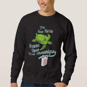 Save The Sea Turtles Protect Our Ocean Conservatio Sweatshirt