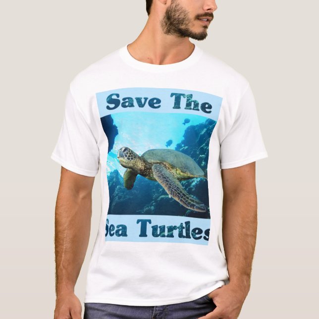 Save the Sea Turtles T-Shirt (Front)