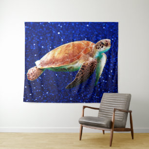 Save the Sea Turtles Tapestry