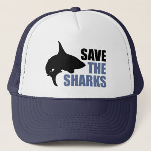 Save The Sharks, Save The Fins Trucker Hat