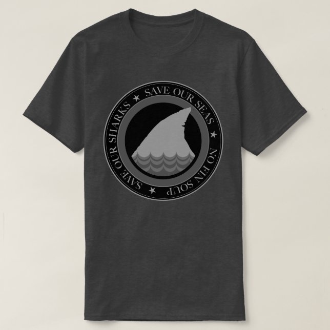 save the sharks T-Shirt (Design Front)