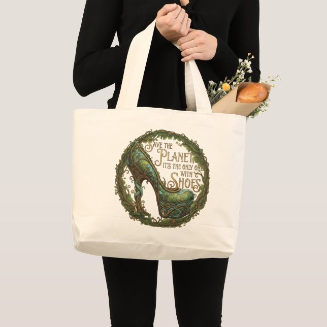 Save the Shoe Planet Multi-Function Tote (Front (Product))