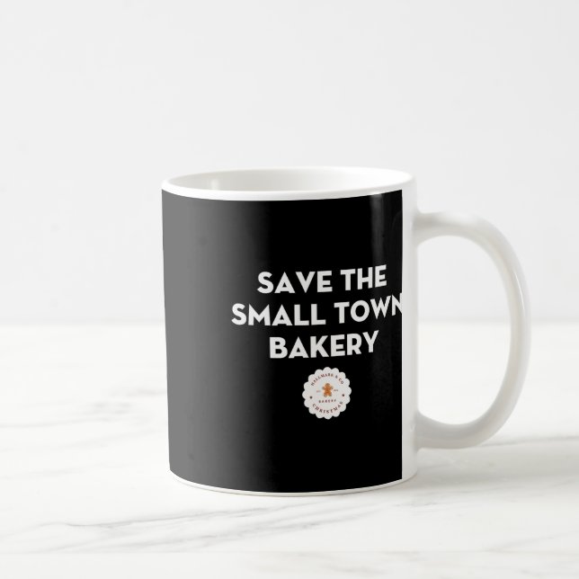 Save The Small Town Kery Gingerbread Christmas Coo Coffee Mug (Right)