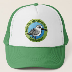 Save the Spoon-billed Sandpiper Trucker Hat