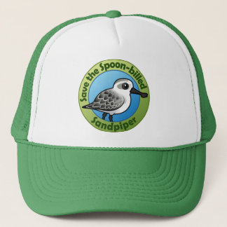 Save the Spoon-billed Sandpiper Trucker Hat