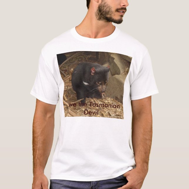 Save the Tasmanian Devil T-Shirt (Front)