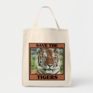 Save the Tigers Tote Bag