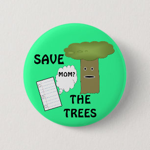 Save the trees button