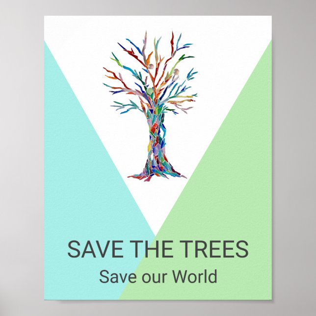 Save the Trees Poster (Front)