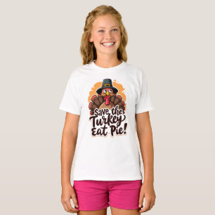 Save the Turkey, Eat Pie!  T-Shirt