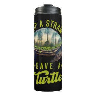 Save the Turtles Environmental Protection Ocean  Thermal Tumbler