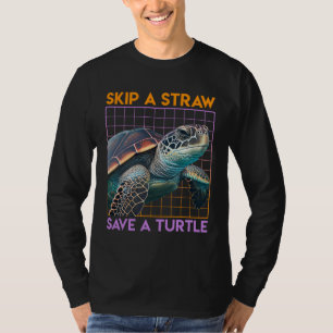 Save the Turtles Save the Ocean Environmental Care T-Shirt