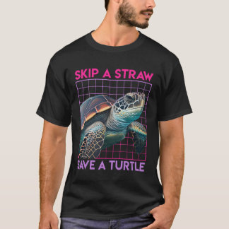 Save the Turtles Save the Ocean Environmental Care T-Shirt