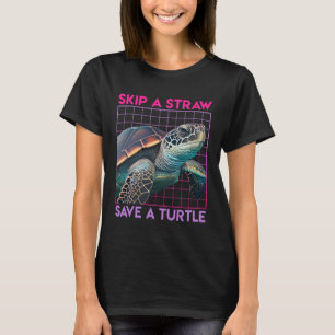 Save the Turtles Save the Ocean Environmental Care T-Shirt