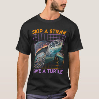Save the Turtles Save the Ocean Environmental Care T-Shirt