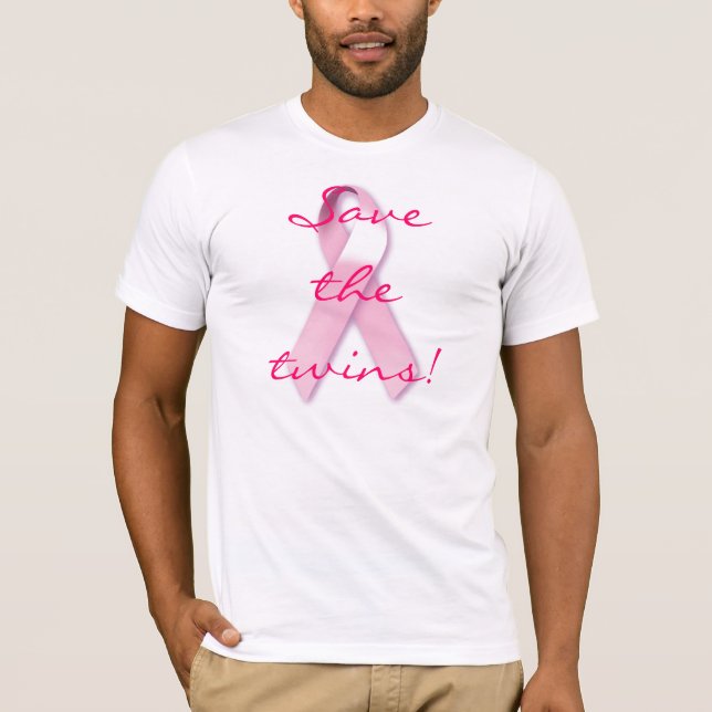 Save the twins! T-Shirt (Front)