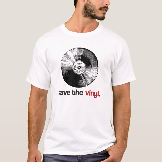 save the vinyl T-Shirt (Front)
