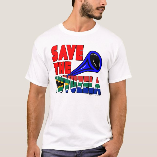 Save The Vuvuzela T-Shirt (Front)