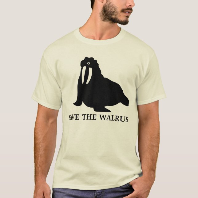 SAVE THE WALRUS T-Shirt (Front)